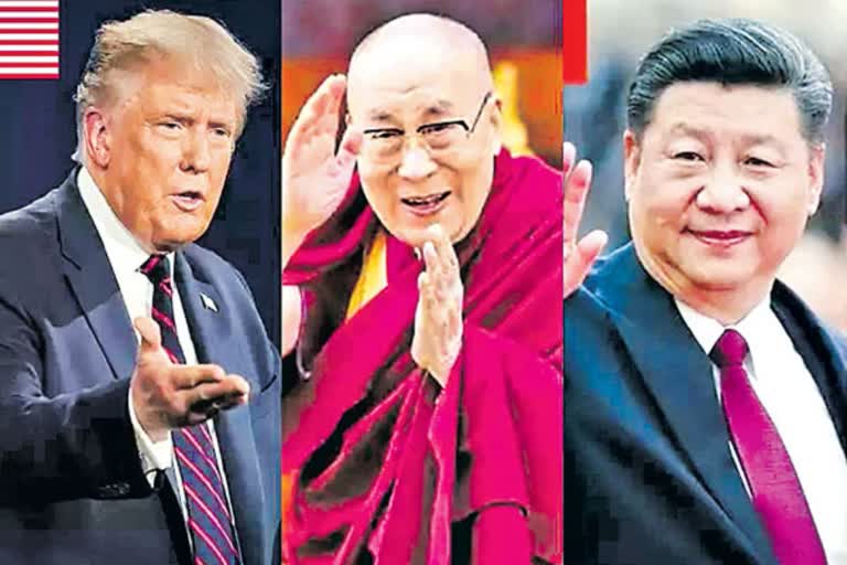 US PRESIDENT DONALD TRUMP SIGNED A BILL BELONGS TO ENSURE THE TIBETAN BUDDHIST DALAILAMA SUCCESSOR