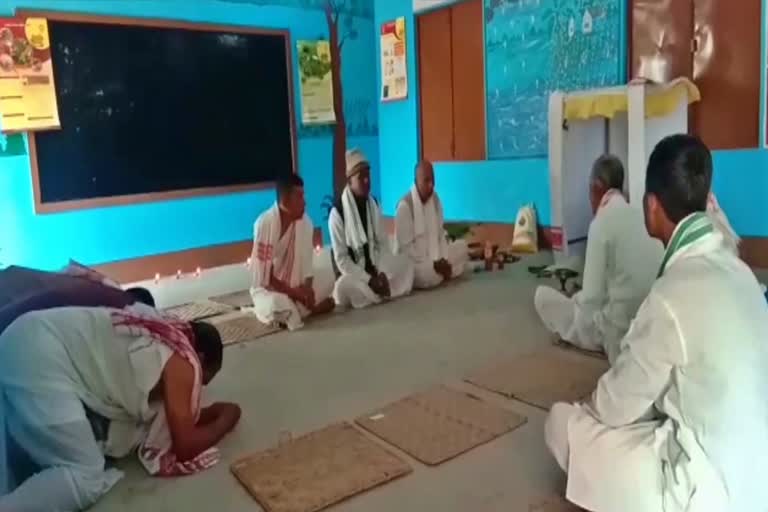 schools reopens at jorhat after offering prayer to god