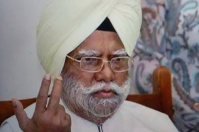 Botha Singh who gave a new election symbol to Congress