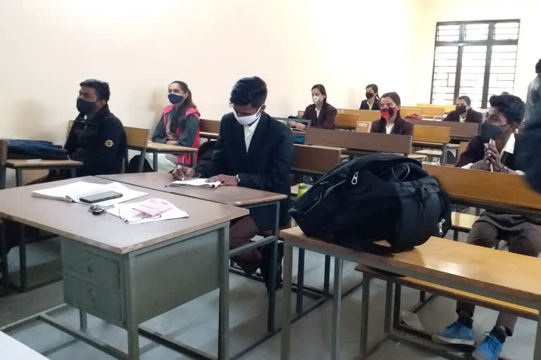 Regular classes of students continue