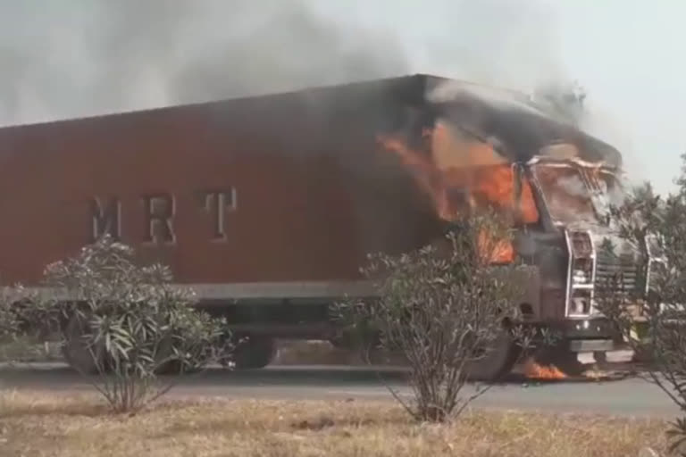 fire-accident-in-container-cabin-at-anthampally-village-in-kamareddy-district