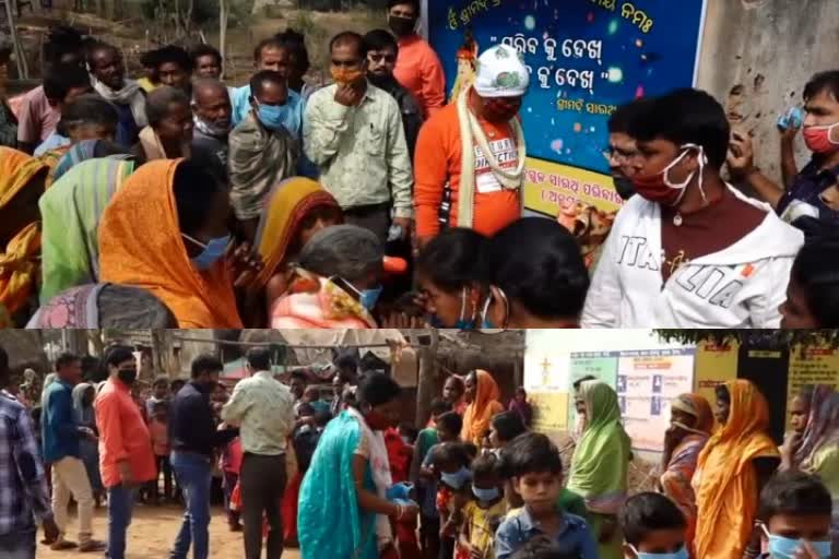 Sarathi baba followers continued social works on new year