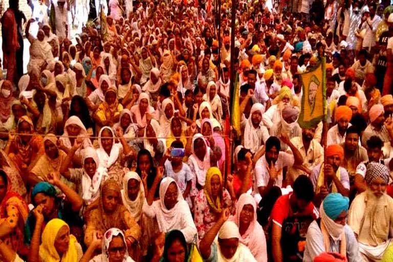 Role of women farmers in Delhi protest