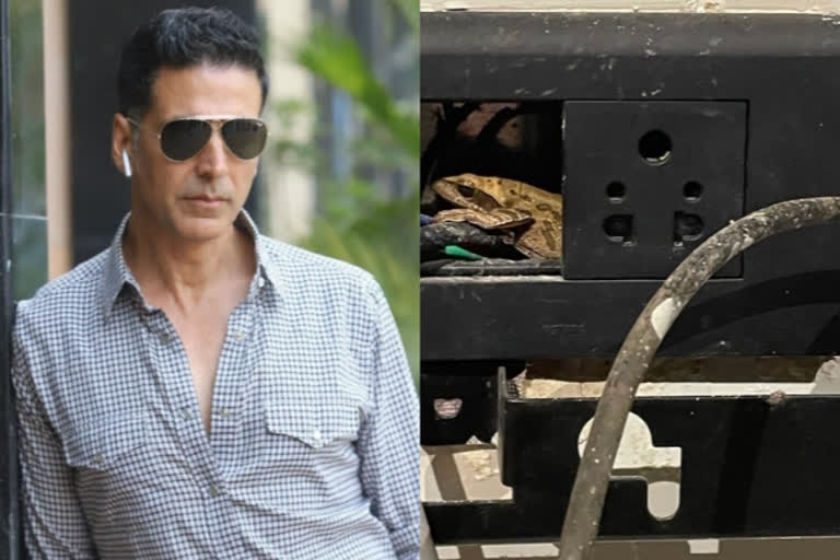 When Akshay Kumar couldn't charge his phone because of a frog