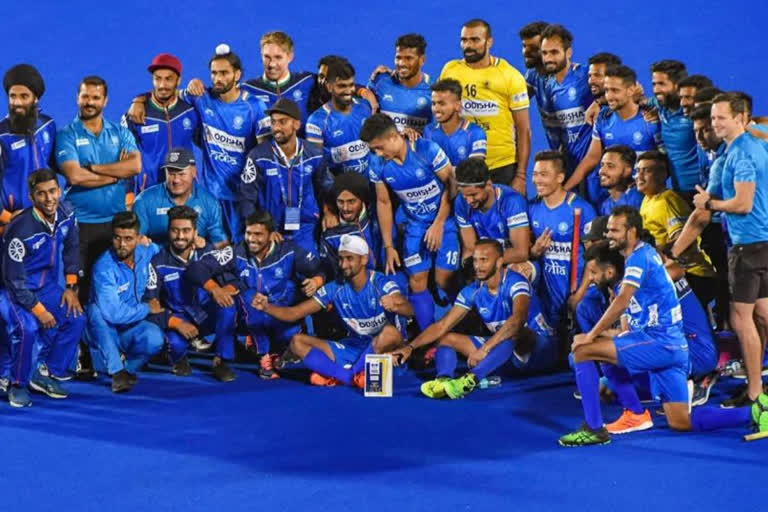 Manpreet Singh  PR Sreejesh  Indian men's hockey team  camp  hockey camp begin news  sreejesh in bengaluru news  ഹോക്കി ക്യാമ്പ് തുടങ്ങി വാര്‍ത്ത  ശ്രീജേഷ് ബംഗളൂരുവില്‍ വാര്‍ത്ത