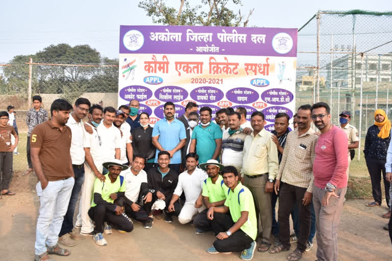 Organizing cricket matches Akola