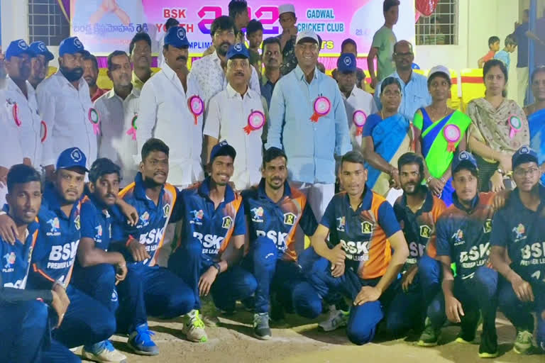 Gadwal Premier League cricket tournament begins