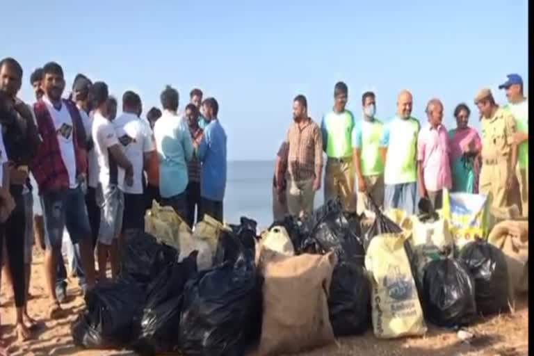 Someshwara beach clean