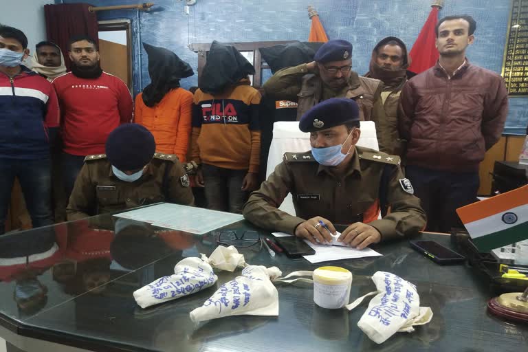 police arrested criminals in buxar