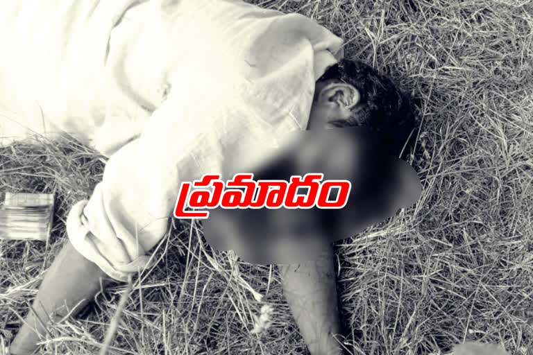 Out of control bike One person died on the spot at yadadri district