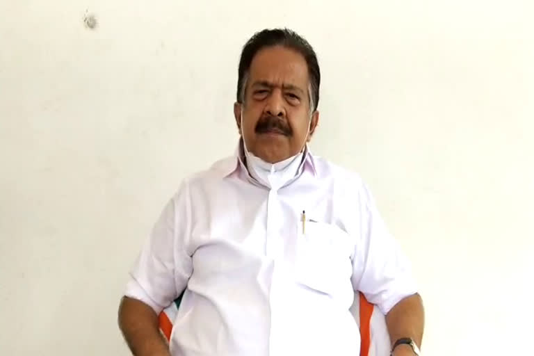 BJP is carrying out fake propaganda said chennithala  ramesh chennithala  തൃപ്പെരുംതുറ പഞ്ചായത്ത്  thripperumthura panchayath  രമേശ് ചെന്നിത്തല  ബിജെപി വ്യാജപ്രചാരണം നടത്തുന്നുവെന്ന് രമേശ് ചെന്നിത്തല