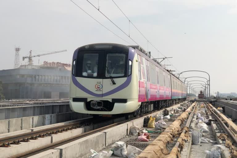 Pimpri to Phugewadi Metro Test