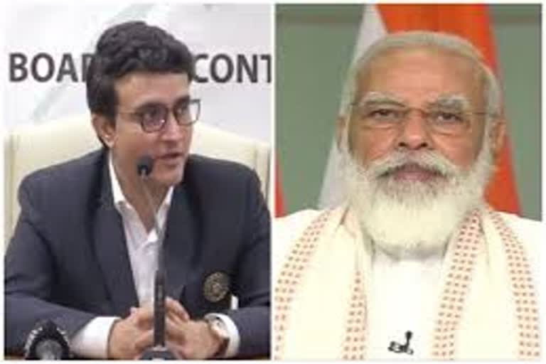 PM Narendra Modi calls up Sourav Ganguly to know about his health