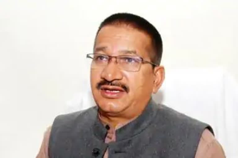 Former Congress state president Kishore Upadhyay