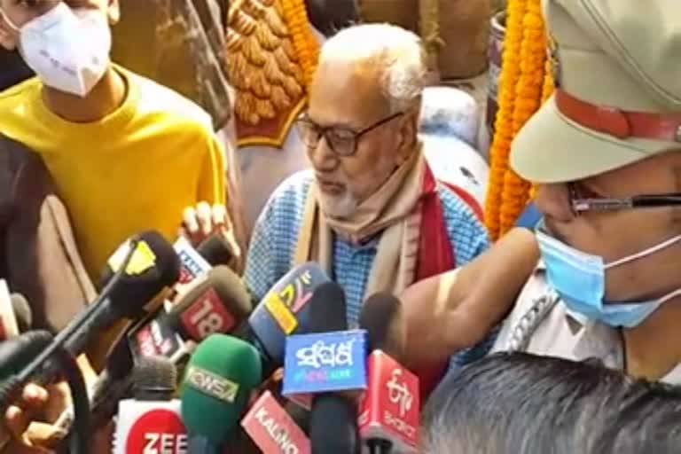 no covid report,Odisha governor turns back from Jagannath temple