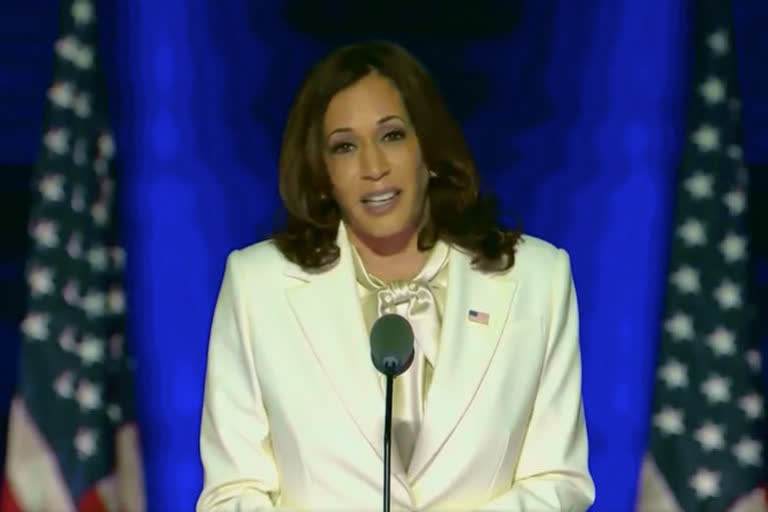 "Voice Of Desperation": Kamala Harris On Trump's Call To Top Official