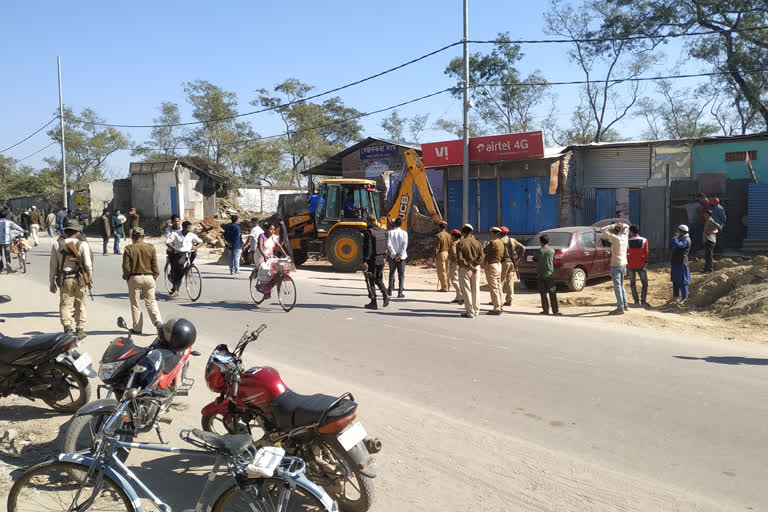 eviction drive at rangapara