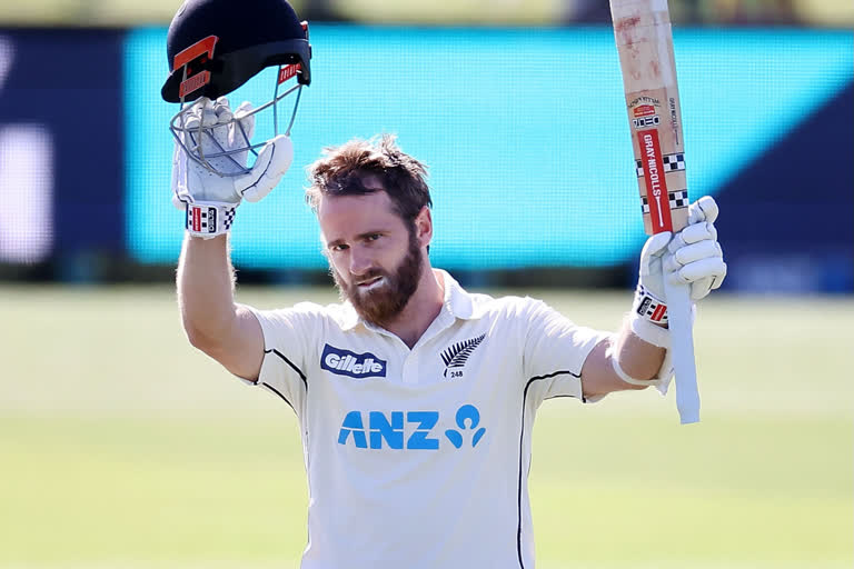 Kane Williamson becomes first international centurion of 2021