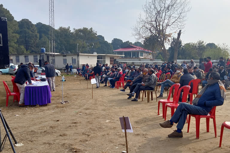 panchayat election in hamirpur.