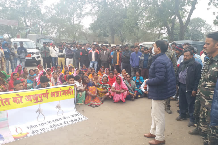 Demand for arrest of main accused in Ranjit murder case in giridih