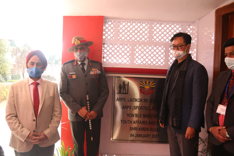 kiren rijiju inaugurates Assam Rifles Public School on monday