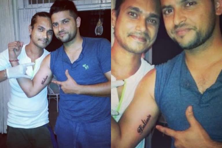 suresh raina reveals reason behind his tattoo