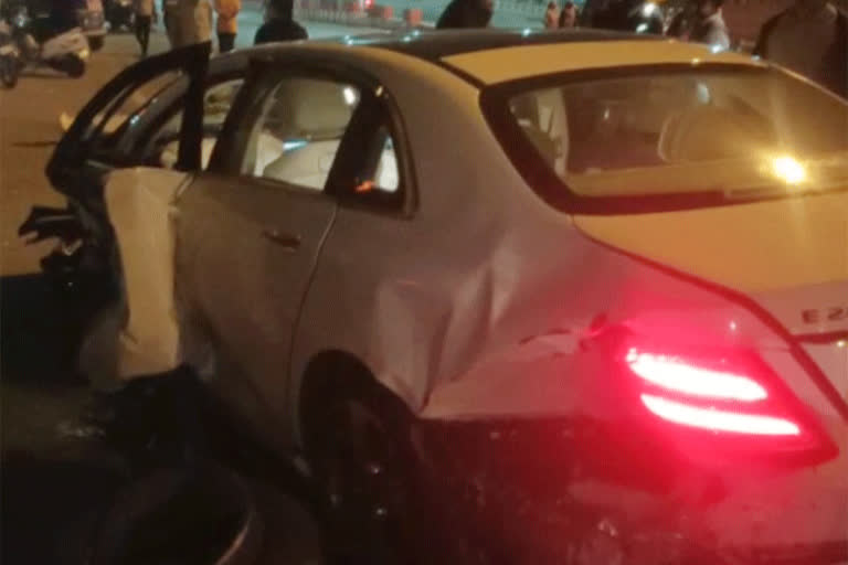 Etv Bharat, Gujarati News, Accident in Surat