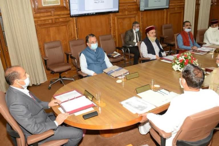 Himachal Cabinet meeting