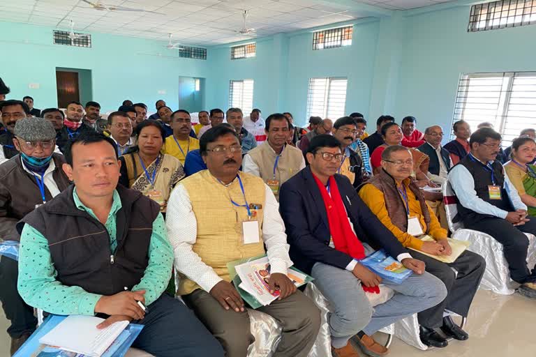 bjp executive meeting held in rangia kamrup assam etv bharat news