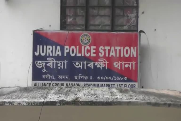 gambler caught in juria nagaon assam etv bharat news