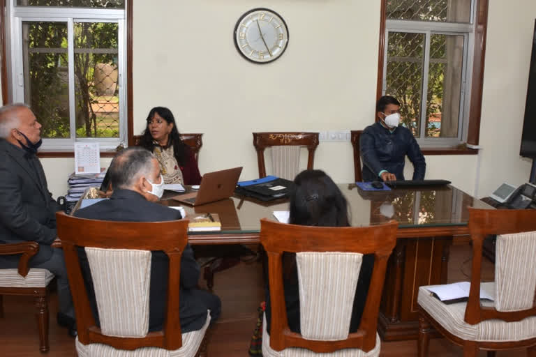 jaipur chief secretary meeting with officers, prevention of animals on railway tracks