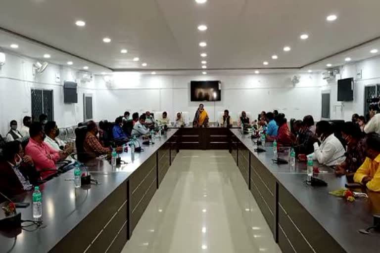 all party metting held in sundaragarh