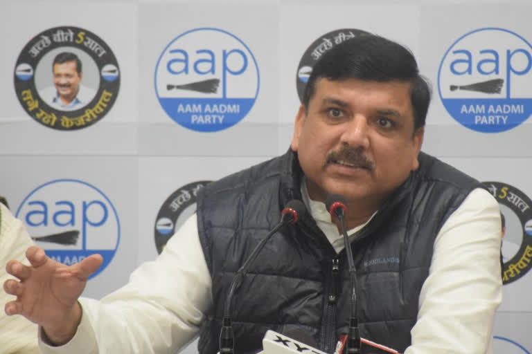 aap leader sanjay singh