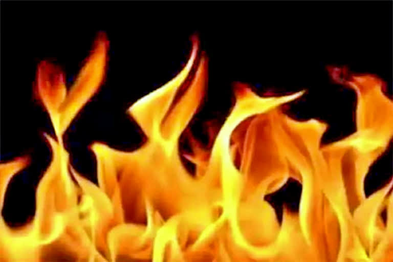 a-fire-broke-out-at-visakhapatnam-paravada-pharmacy