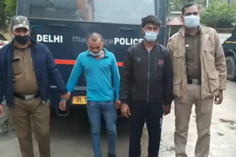 Two accused arrested in ransom of 30 lakhs in Model town of Delhi