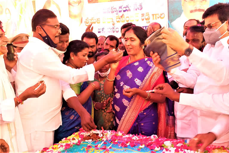 Glorious MLA Padma Devender Reddy's birthday celebrations