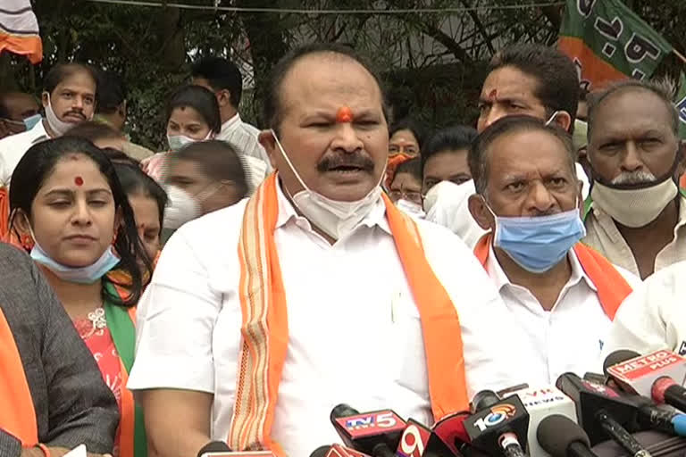 bjp leader  kanna lakshminarayana