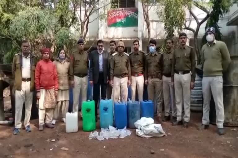 Illegal liquor seized