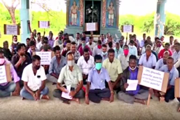 மூன்றாவது நாள் காத்திருப்பு போராட்டம்