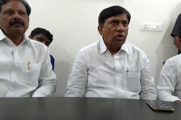 Boinipalli Vinod Kumar, vice-president of the State Planning Commission, was present at the media conference held at Rajanna Sirisilla district.