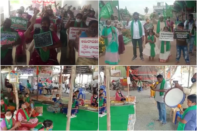 Amravati farmers' dharna reaches 386th day