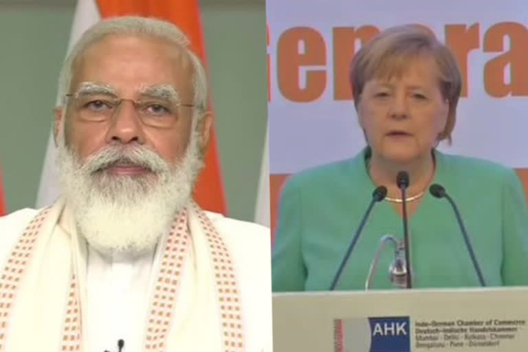 PM, Merkel hold video-teleconference; Modi briefs on vaccine development