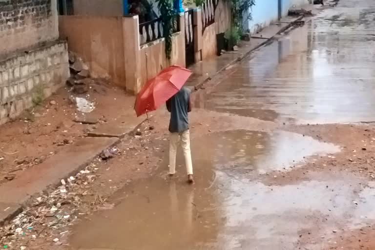 ಕೊಪ್ಪಳದಲ್ಲಿ ತುಂತುರು ಮಳೆ