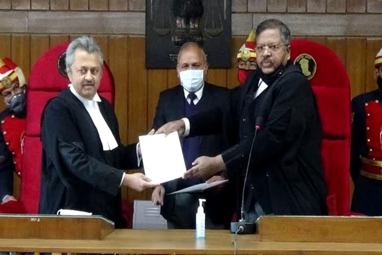 Justice Ravi Vijay Malimath take sworn