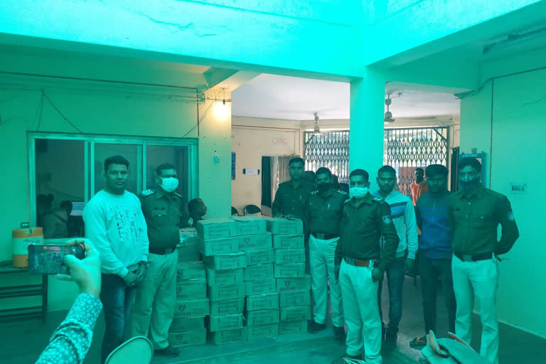 Illegal liquor seized