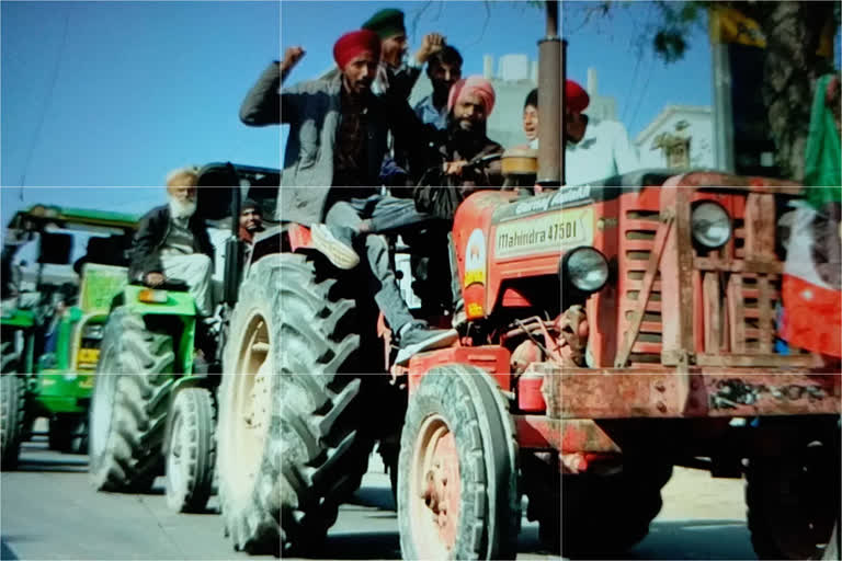 farmers tractor rally in lakhimpur kheri