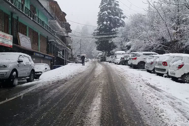 snowfall in inaccessible areas of Kinnaur, किन्नौर के दुर्गम इलाकों में बर्फबारी