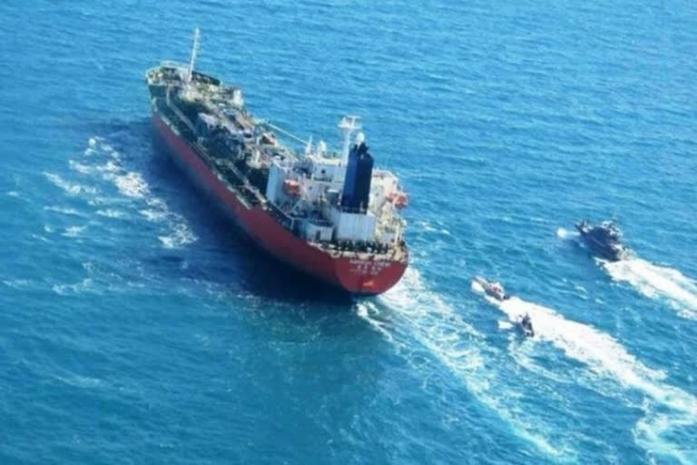 Oil tanker seized by the Islamic Revolution Guards Corps