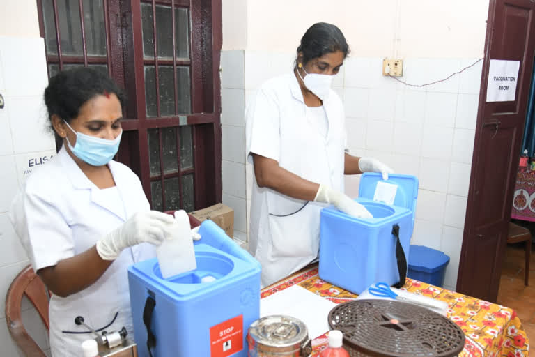 covid vaccine dry run kottayam  Preparations completed  കൊവിഡ് വാക്‌സിന്‍ ഡ്രൈ റണ്‍  ഡ്രൈ റണ്‍ കോട്ടയം  കലക്‌ടര്‍ എം.അഞ്ജന  കോട്ടയം ജനറല്‍ ആശുപത്രി