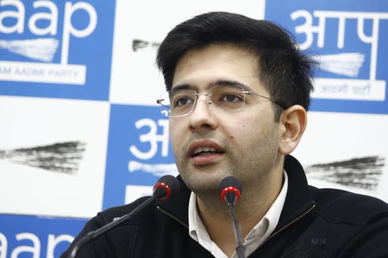 raghav chadha haryana delhi water